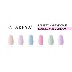 Claresa lakier hybrydowy Ice cream 2 -5g