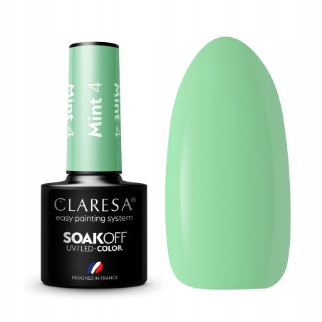 Claresa Lakier hybrydowy MINT 4 -5g