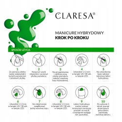 Claresa Lakier hybrydowy MINT 4 -5g