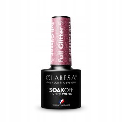 Claresa Lakier hybrydowy FULL GLITTER 5 -5g