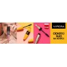 VIPERA Profesjonalny Makeup Beauty Blender VIVRO - różowy, bezlateksowy