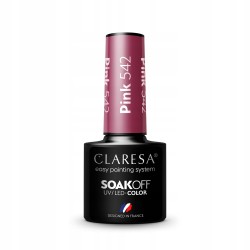 Claresa Lakier hybrydowy PINK 542 -5g