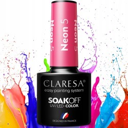 Claresa lakier hybrydowy Neon 3  5 g