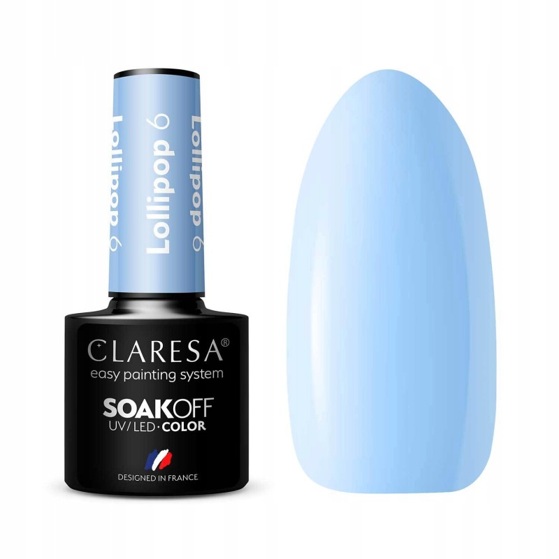 claresa lakier hybrydowy lollipop 6 5g
