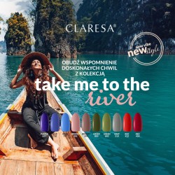 CLARESA LAKIER HYBRYDOWY RED 418 -5G