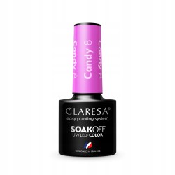 CLARESA LAKIER HYBRYDOWY CANDY 8  -5G