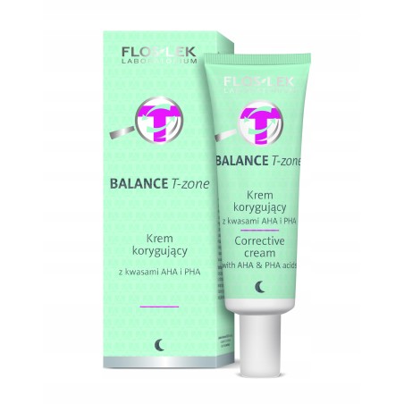 BALANCE T-ZONE Krem korygujący z kwasami AHA i PHA 50 ml