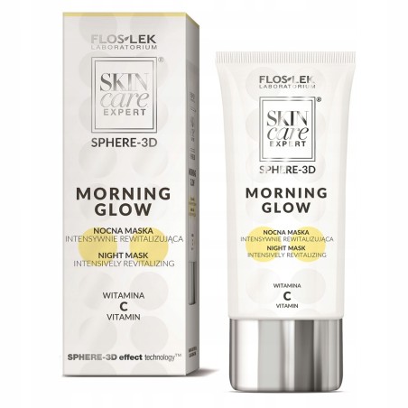 Skin Care Expert Sphere 3D Morning glow Nocna maska intensywnie rewitalizująca z wit/C 50ml