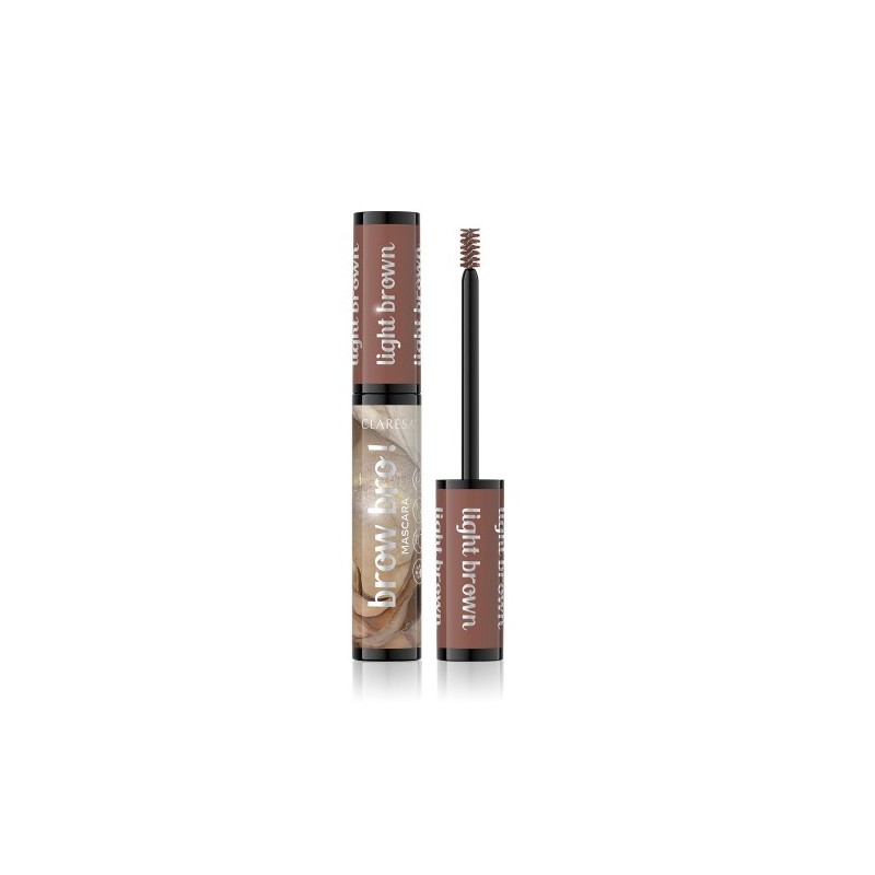 Claresa mascara do brwi BROW BRO! 01 Light brown