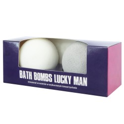 Bath Bombs Lucky Man 2 x 120g / kule męskie