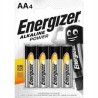 MOCNA Bateria alkaliczna Energizer AA (R6) 4 szt.