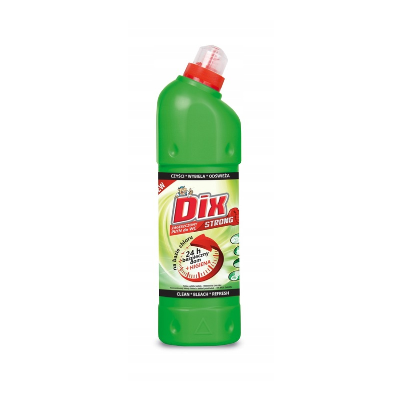 DIX STRONG Zagęszczony płyn do WC 750 ml zielony