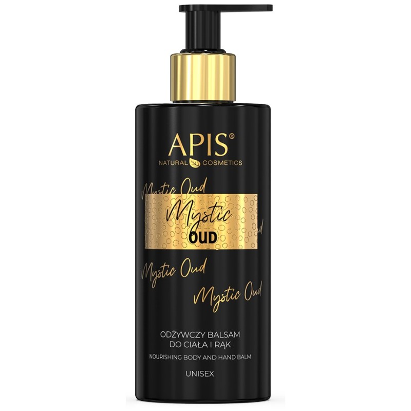 Apis Mystic Oud, Odżywczy balsam do ciała i rąk 300ml 300 ml