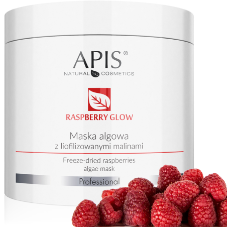 Apis Raspberry Glow, Maska algowa z liofilizowanymi malinami 200g