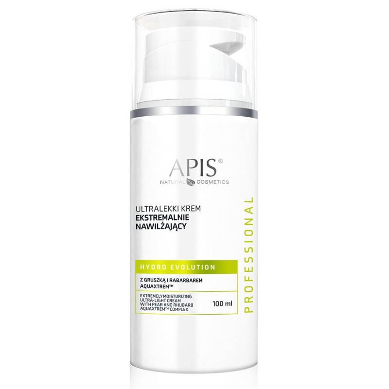Apis Hydro Evolution, Krem ekstremalnie nawilżający z gruszką i rabarbarem AQUAXTREM TM 100ml / 1421