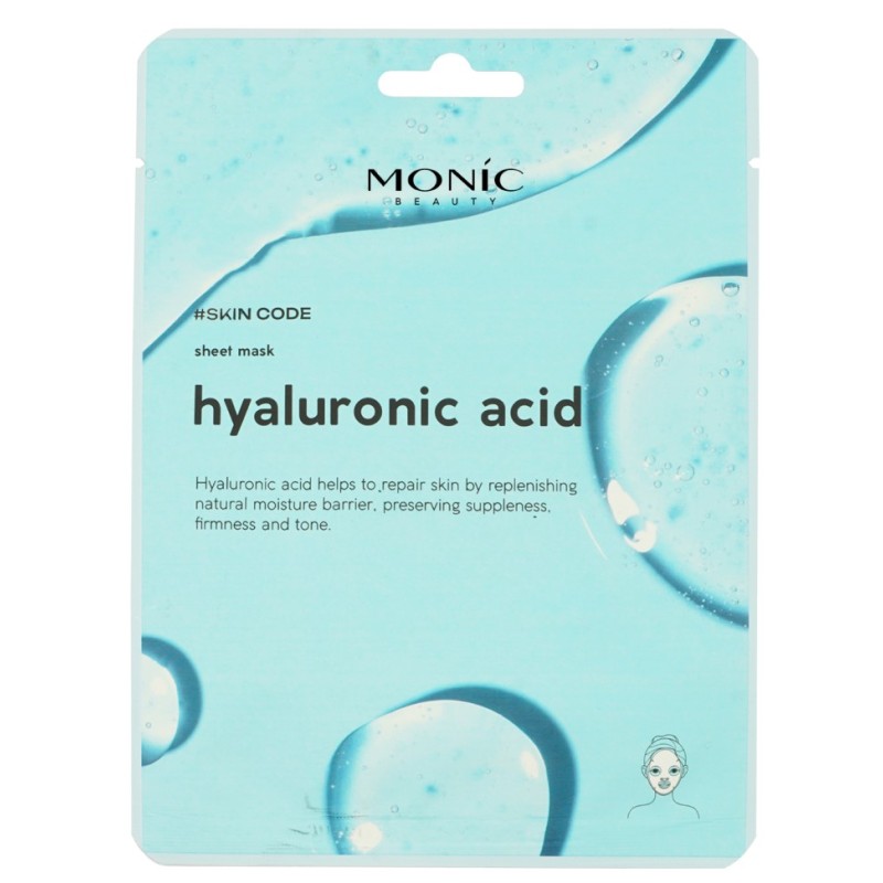 Monic Beauty  Maseczka w płacie 25 ml Hyaluronic acid